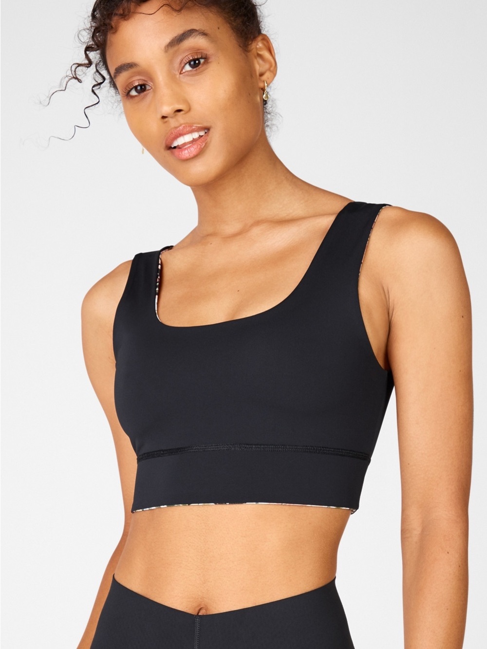 FLABETICS HARLOW REVERSIBLE Medium Impact Sports Bra Size M